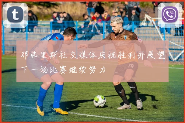 邓弗里斯社交媒体庆祝胜利并展望下一场比赛继续努力